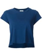 Re/done 50's Boxy T-shirt, Women's, Size: Xs, Blue, Cotton