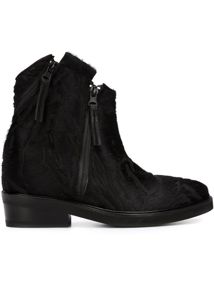 Cinzia Araia Zipped Flat Boots