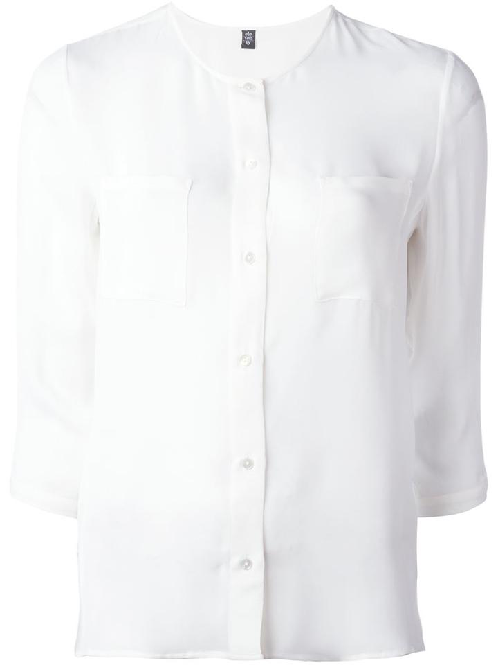 Eleventy Button Down Blouse
