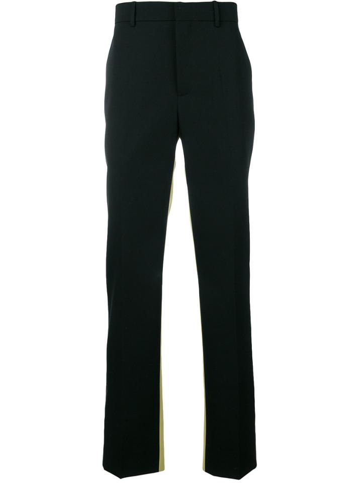 Calvin Klein 205w39nyc Contrast Tailored Trousers - Black