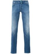 Jacob Cohen - Slim Fit Jeans - Men - Cotton/polyester/spandex/elastane - 35, Blue, Cotton/polyester/spandex/elastane