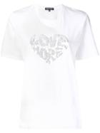 Markus Lupfer Alex Sequin Love T-shirt - White