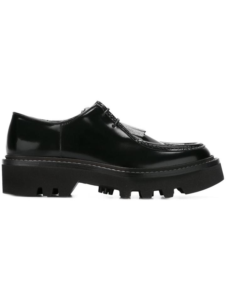 Brunello Cucinelli Fringed Lace-up Shoes