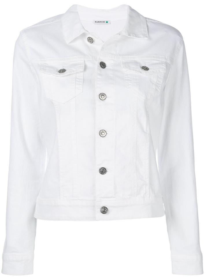 P.a.r.o.s.h. Classic Denim Jacket - White