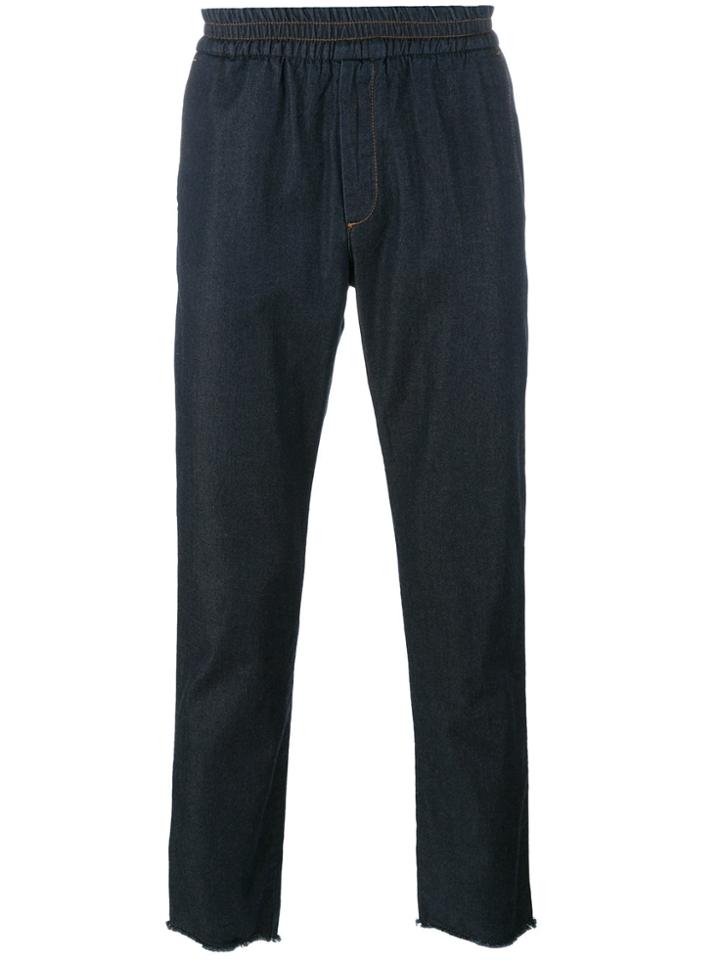 Msgm Straight Leg Jeans - Blue