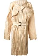 Jean Paul Gaultier Vintage Pleated Light Coat