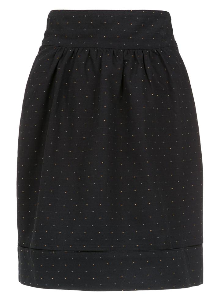 Lilly Sarti Triangulos Skirt - Black