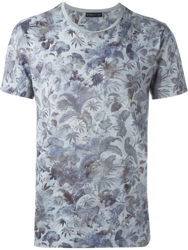 Etro Botanical Print T-shirt