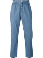 Études Loose Fit Jeans, Men's, Size: 42, Blue, Cotton