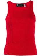 Adidas 3-stripe Tank Top - Red