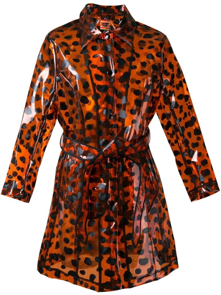 Growing Pains Animal Print Raincoat
