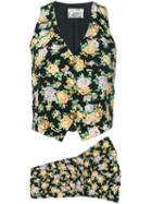 Versace Pre-owned 1993 Trousers & Waistcoat Set - Black