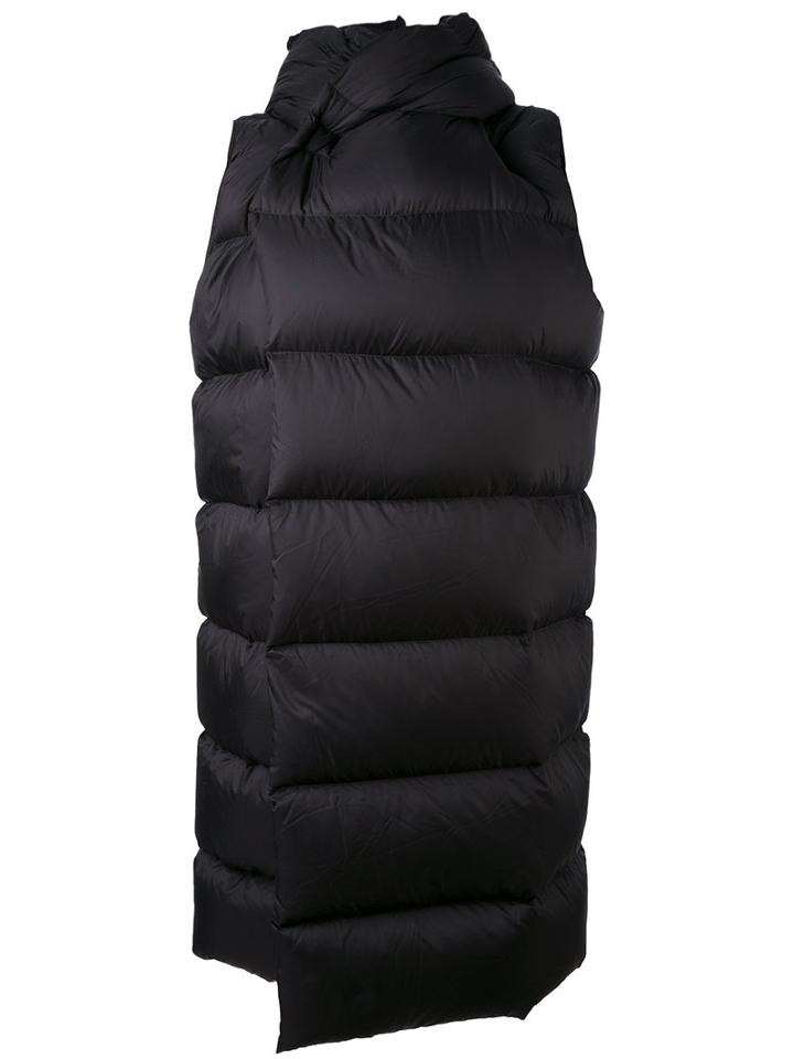 Maxi Duvet Coat - Women - Feather Down/polyamide - 42, Black, Feather Down/polyamide, Rick Owens