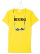 Moschino Kids Teen Logo T-shirt - Yellow & Orange