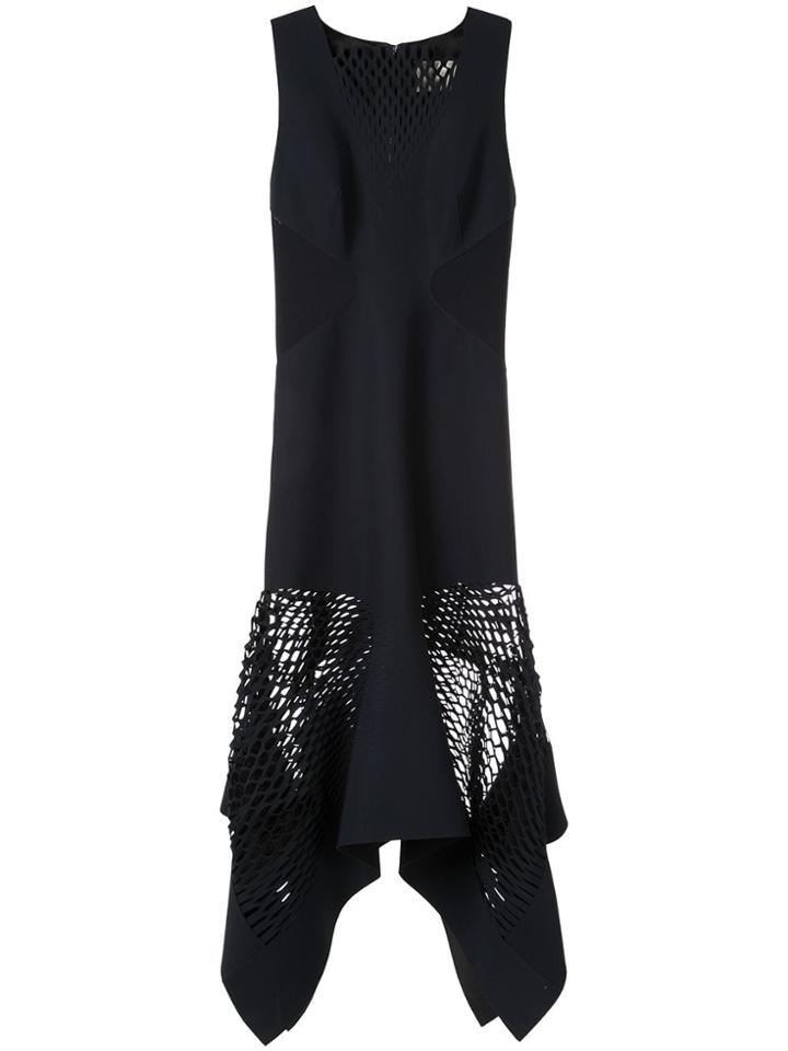 Dion Lee Perf Contour Drape Dress - Blue