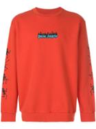 Palm Angels Dance Of Death Sweatshirt - Red