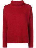Vanessa Bruno Roll Neck Sweater - Red