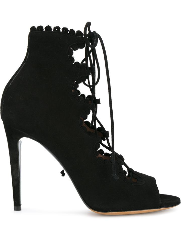 Tabitha Simmons Farraday Lace-up Sandals - Black