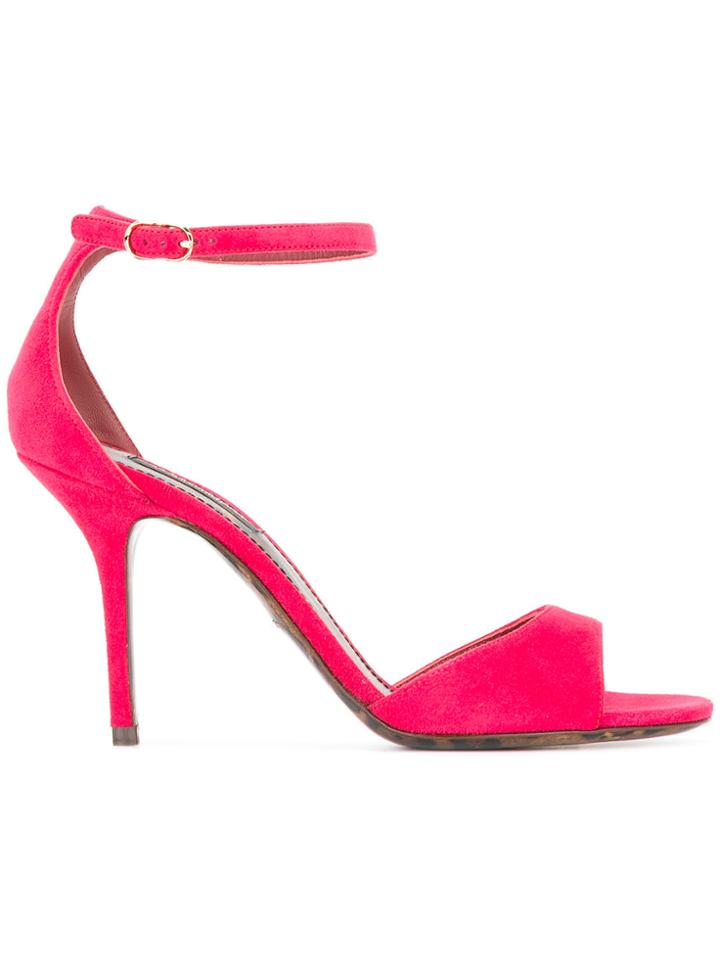 Dolce & Gabbana Ankle-strap Sandals - Pink & Purple