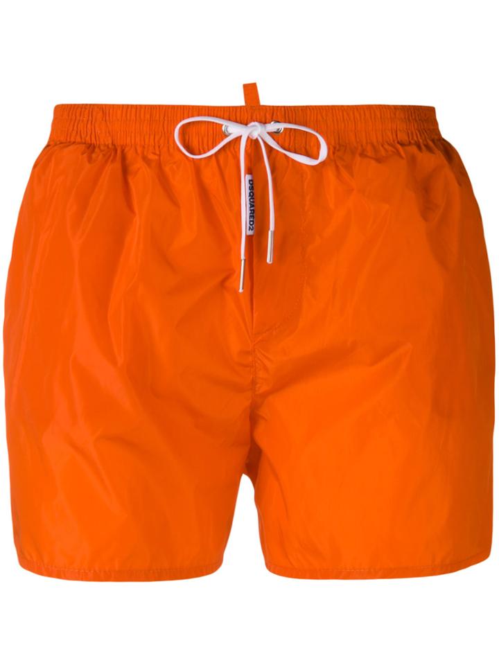 Dsquared2 Drawstring Waist Swim Shorts - Unavailable