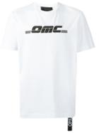 Omc Logo Print T-shirt, Men's, Size: Small, White, Cotton