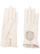 Nina Ricci Driving Gloves - White