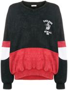 Each X Other Colour Blocked Design Seweatshirt - Black