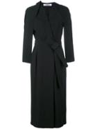 Chalayan - Judo Wrap Dress - Women - Spandex/elastane/acetate/cupro/viscose - 38, Black, Spandex/elastane/acetate/cupro/viscose