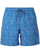 Venroy 'core Range' Printed Swim Shorts, Men's, Size: Xxl, Blue, Polyester