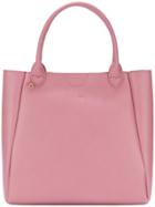 Twin-set Large Shopper Tote - Pink & Purple