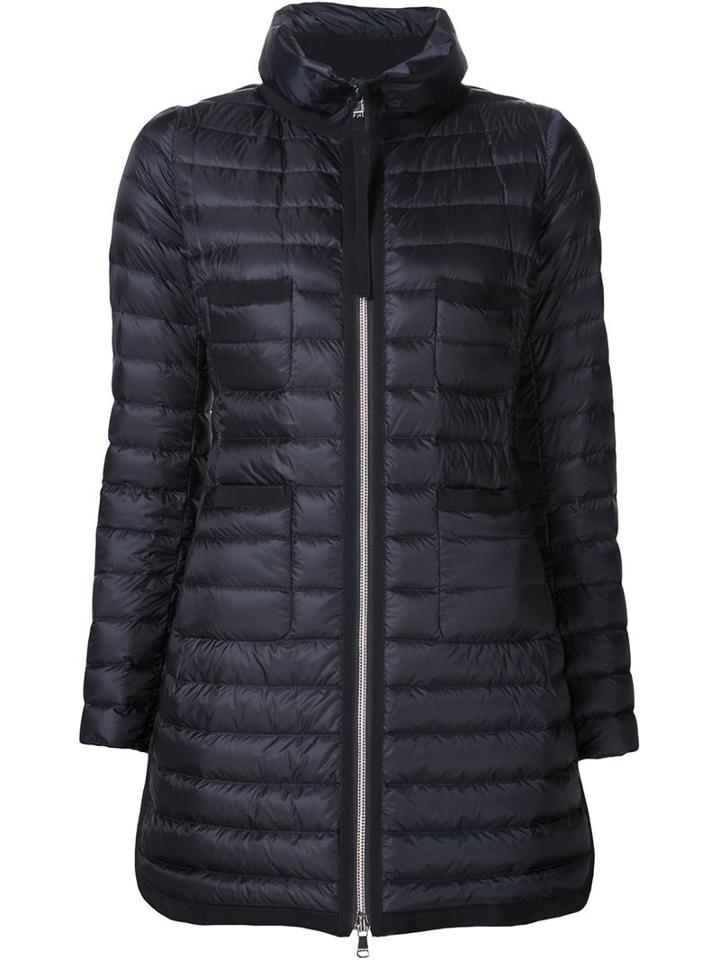Moncler 'bogue' Padded Coat, Women's, Size: 0, Black, Feather Down/polyamide