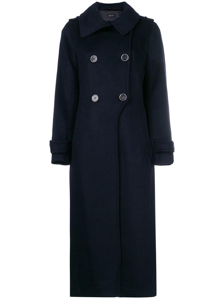 Mackage Double Breasted Coat - Blue