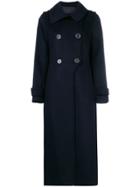 Mackage Double Breasted Coat - Blue