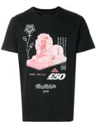 Blood Brother Graphic Print T-shirt - Black