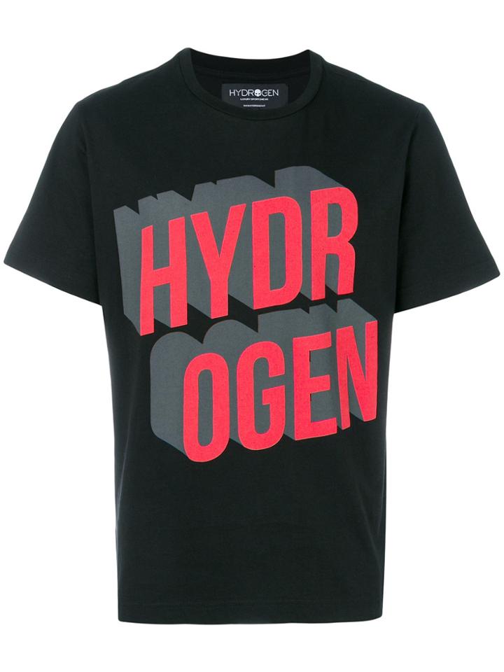 Hydrogen 80's T-shirt - Black
