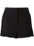 Stella Mccartney Draped Shorts, Women's, Size: 40, Black, Spandex/elastane/acetate/viscose/silk