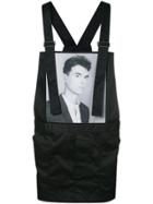 Raf Simons Robert Mapplethorpe Photograph Print Apronsuit - Black