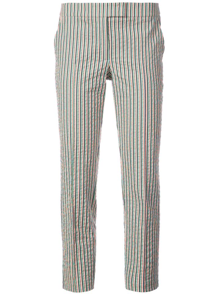 Akris Punto Striped Fitted Trousers - Multicolour