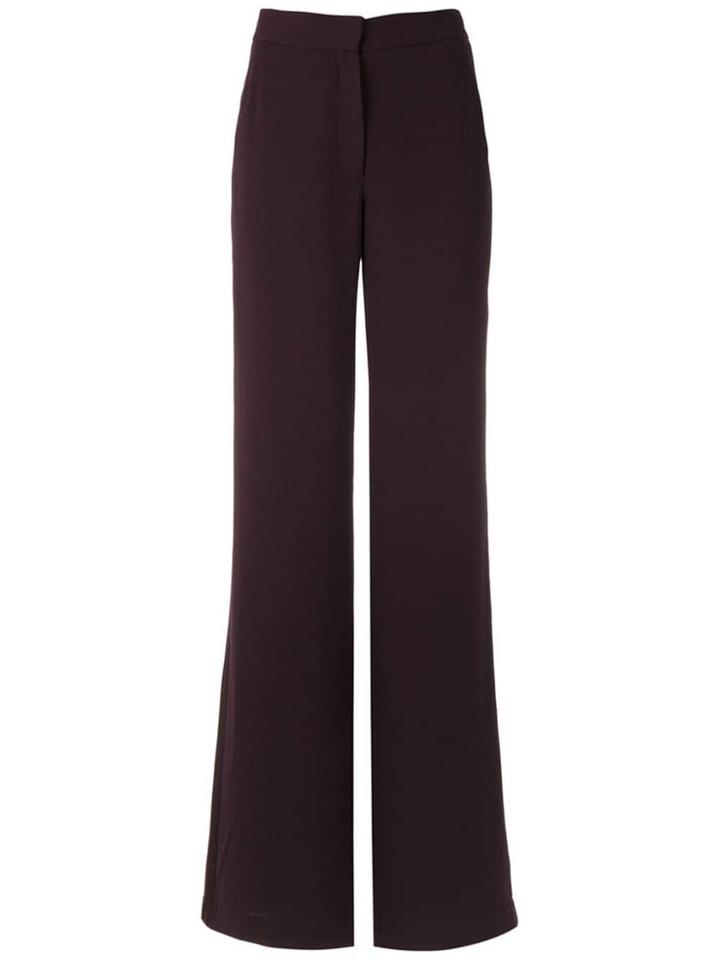 Egrey Tailored Wide-leg Pants - Purple
