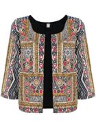 History Repeats Bead Embroidered Jacket - Multicolour