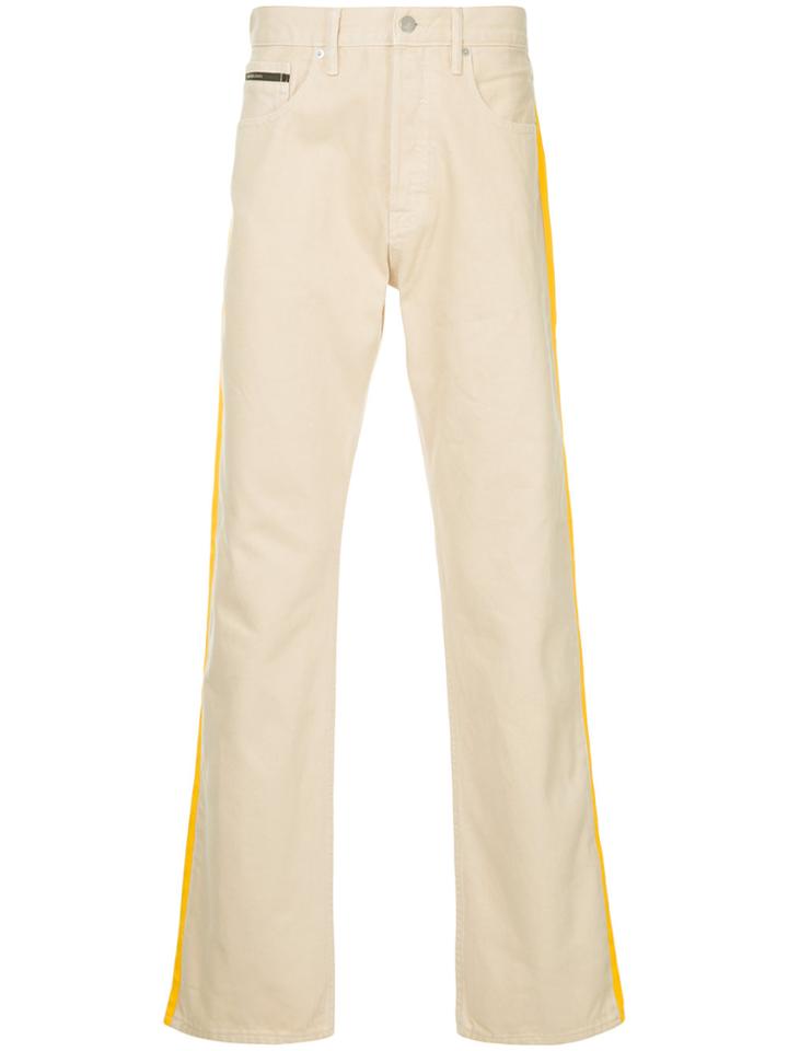 Calvin Klein Jeans Side Stripe Jeans - Brown