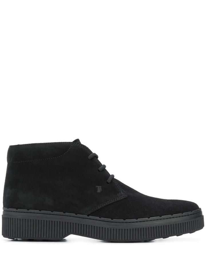 Tod's Chunky Desert Boots - Black