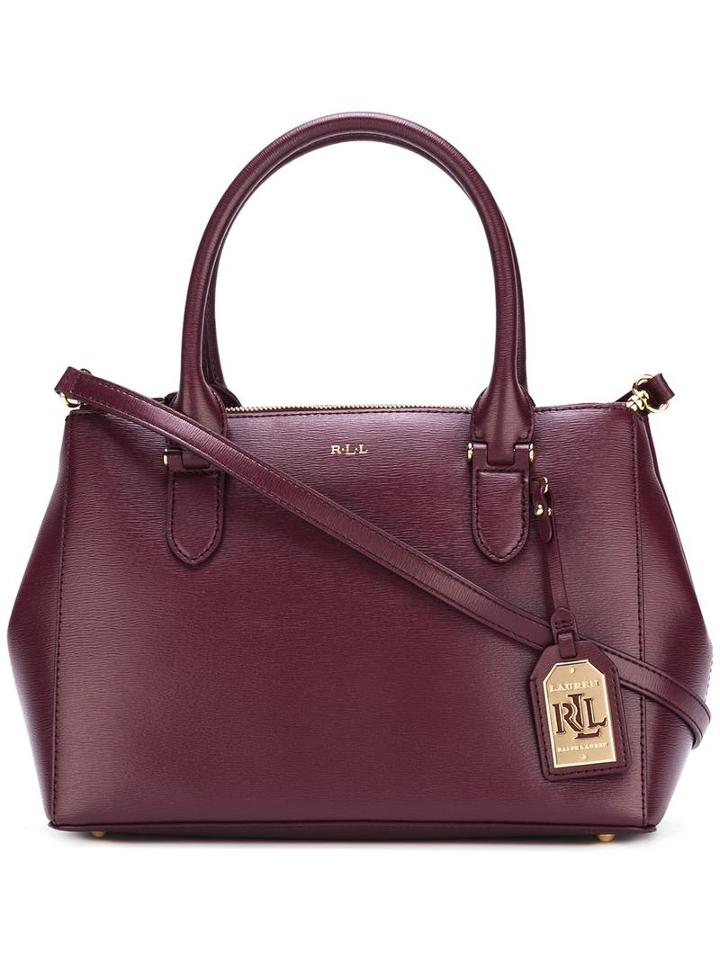 Lauren Ralph Lauren Double Zip Tote, Women's, Pink/purple