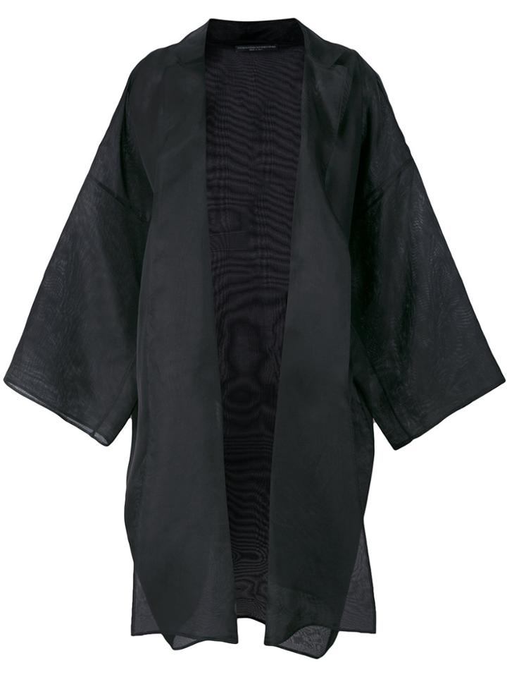 Ermanno Scervino Oversized Kimono Jacket - Black