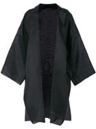 Ermanno Scervino Oversized Kimono Jacket - Black