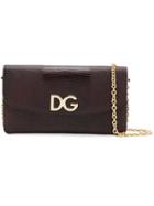 Dolce & Gabbana Wallet On A Chain Bag With Removable Pouches - Brown