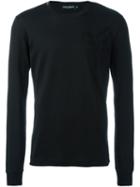 Dolce & Gabbana Embroidered Bee & Crown T-shirt, Men's, Size: 52, Black, Cotton/silk