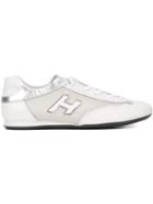 Hogan Olympia Sneakers, Women's, Size: 35, White, Leather/nylon/nylon