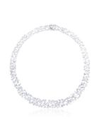 Suzanne Kalan Baguette Diamond Necklace - Metallic