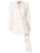 Alexander Mcqueen Double Breasted Blazer - Nude & Neutrals